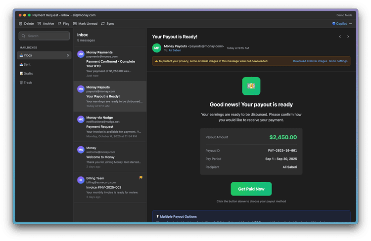 tilli Inbox Project Image
